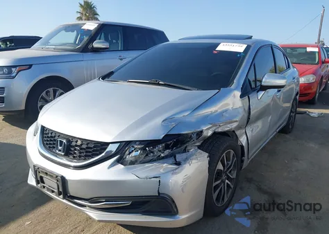 2015 Honda Civic Ex from USA, damaged, VIN 19XFB2F81FE248416